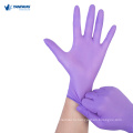 Фиолетовые большие экзамены медицинские нитрильные перчатки
